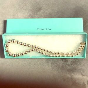 Tiffany bead necklace~16”